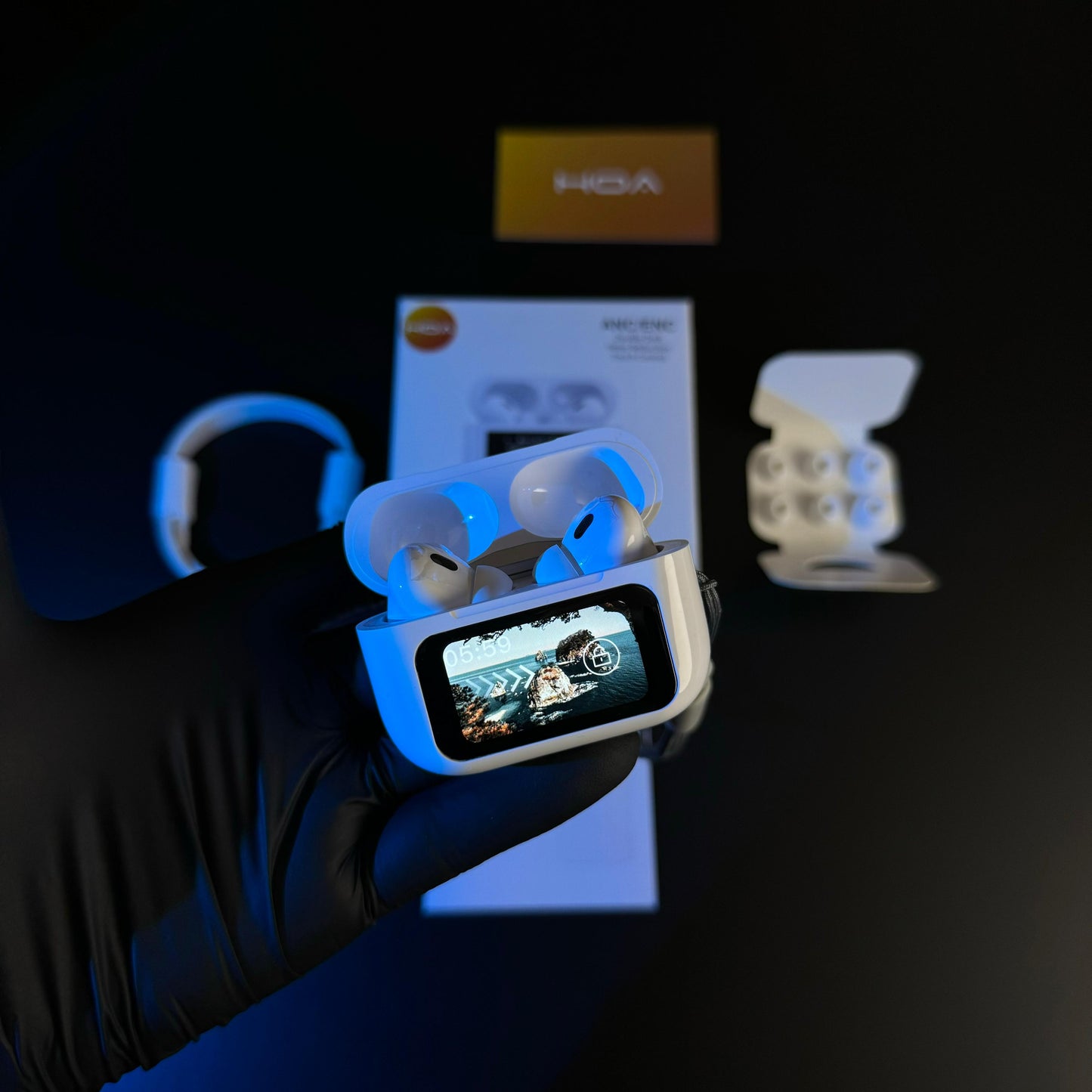 HOA Airpods Titan mit LCD
